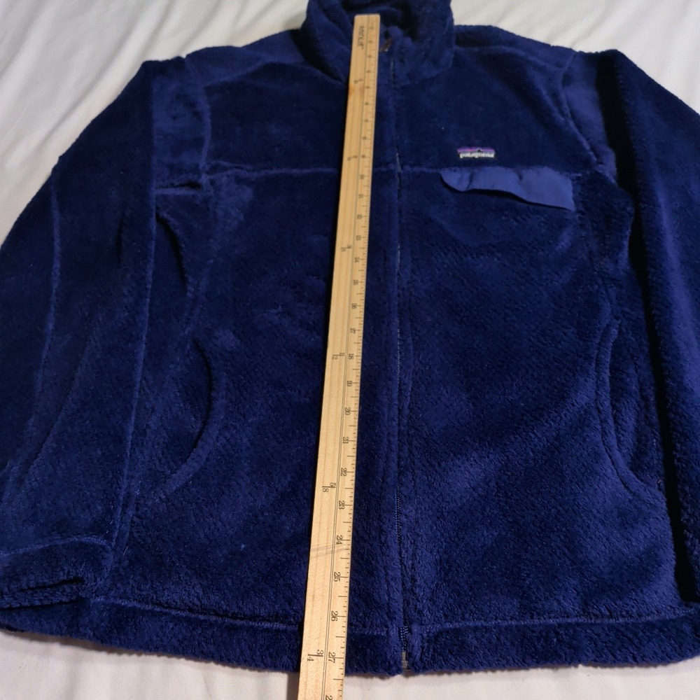 Patagonia Retool Jacket Womens Size L Blue Full Zip Fleece Gorpcore Preppy Gorp - Picture 7 of 13